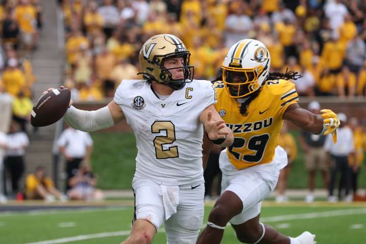 How to watch college football free live stream today: No. 15 Missouri Tigers vs. No. 10 Vanderbilt Commodores