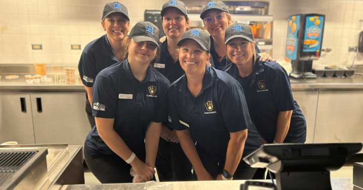 The Milwaukee Brewers' concession vendors working for free to raise money for local non