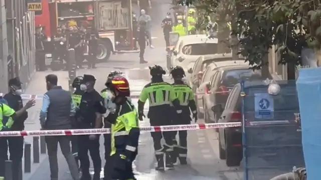 Desplome de edificio en construcción en Madrid provoca desaparecidos y tres heridos