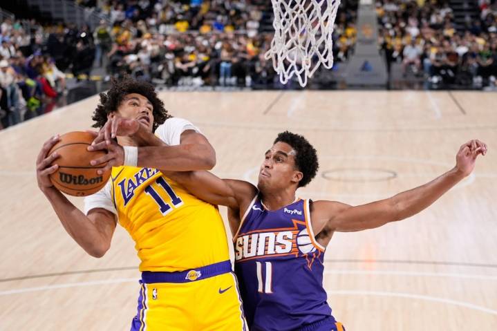 Lakers look to strike balance with offensive rebounding, transition defense