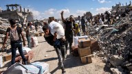 Entran a la devastada Gaza unas 190.000 toneladas de ayuda humanitaria