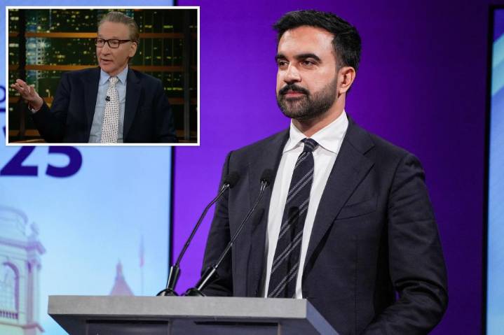 Bill Maher warns Dems on potential impact Zohran Mamdani will have on party