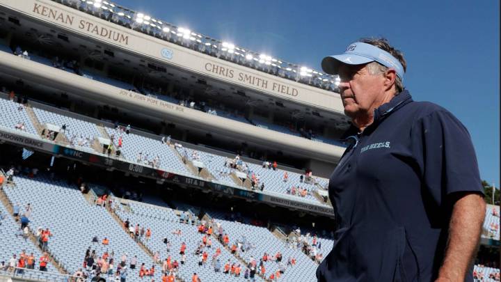 Bill Belichick's 1st season at North Carolina has run into problems on and off the field
