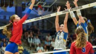 Video: Grace Troxell, Lily Jones following Roncalli volleyball's 3