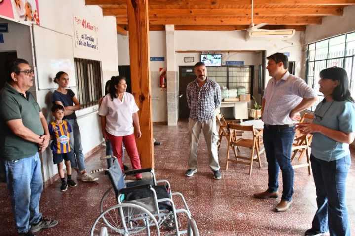 Machagai: el municipio restaura elementos de movilidad del Hogar de Ancianos “Nuestra Señora de la Consolata”