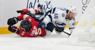 NHL suspends Tampa Bay's Scott Sabourin for 4 games after chaotic preseason finale