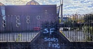 Scots mosque vandalised with ‘Scots First’ graffiti as probe launched