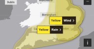 Met Office issues 21 hour long yellow rain warning for Coventry and Warwickshire