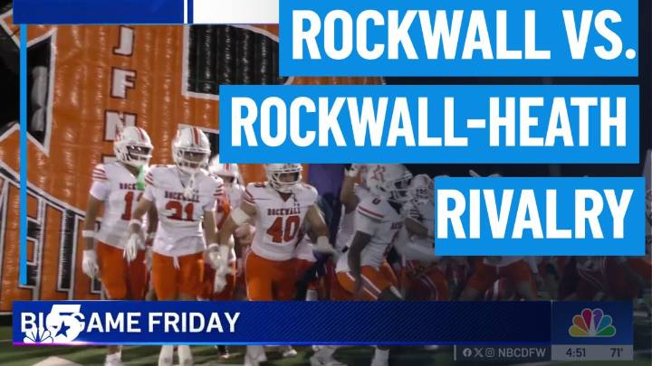 What makes the Rockwall vs Rockwall-Heath rivalry so special – NBC 5 Dallas