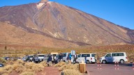 Guaguas lanzadera para subir al Teide, ecotasa y mas controles para evitar las aglomeraciones en el Parque Nacional