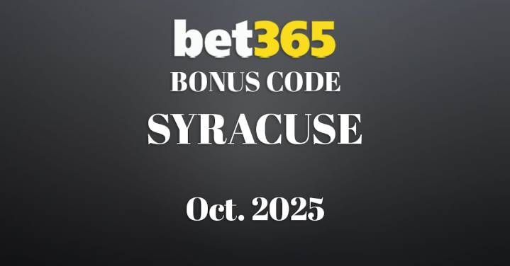 Halloween Bet365 bonus code SYRACUSE secures $200 bonus in Maryland for Thursday Night Football