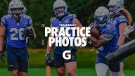 PHOTOS: Seahawks Gear Up For Thursday's Practice At The Virginia Mason Athletic Center