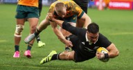 All Blacks beat the Wallabies 28-14 in a Rugby Championship match