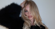 Elsa Hosk’s Navel-Baring Cropped Bolero Was Vintage Tom Ford For Gucci