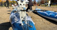Witches and warlocks take part in 'magical' day on Fredericton lake for Halloween
