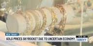 Jewelry store sees high demand as gold price increases