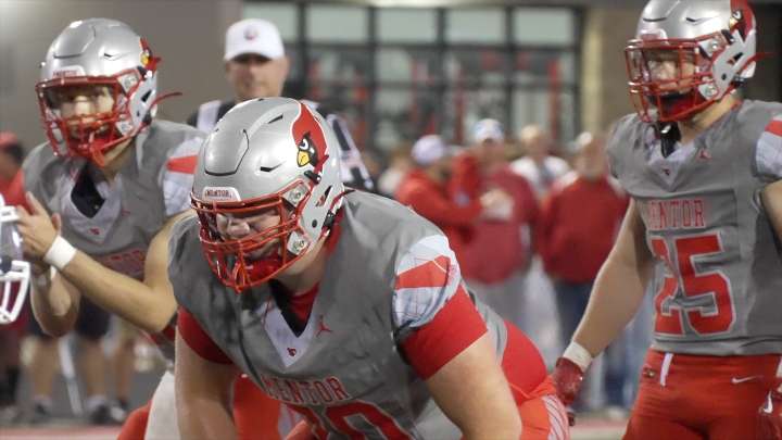 With Landry Brede as the anchor, Mentor’s offensive line makes major push