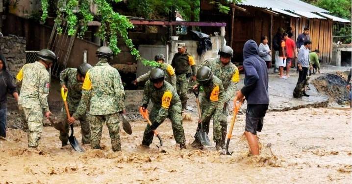 Gobierno de México reporta 37 muertos por las inundaciones; Hidalgo y Puebla, los estados más afectados