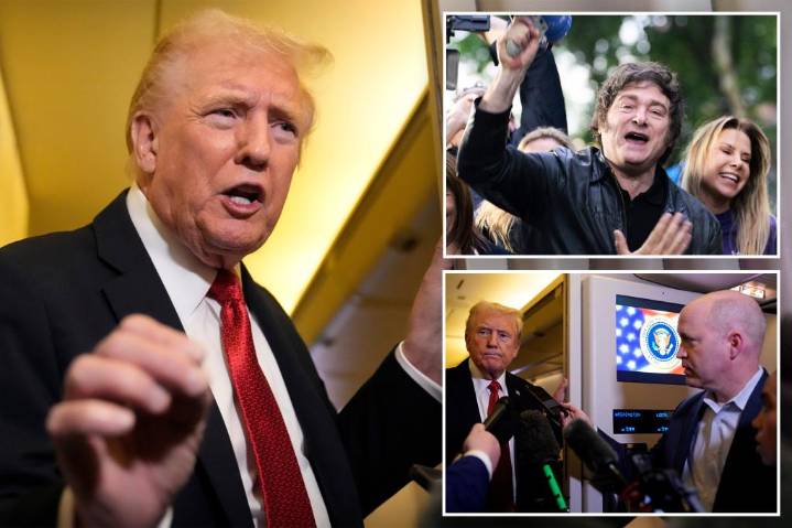 Trump scolds 'young lady' reporter for Argentina bailout question: 'You don't know anything about it'