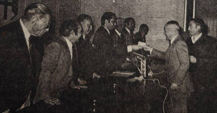 Historia en 4 tiempos | Entrega de credenciales a los nuevos dirigentes sindicales