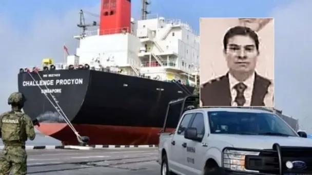 Frenan captura contra capitán implicado en huachicol fiscal