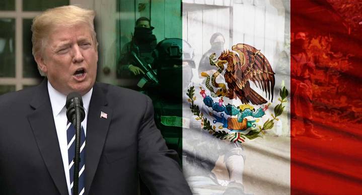 Trump afirma que funcionarios mexicanos temen a los cárteles: “México está controlado por ellos”