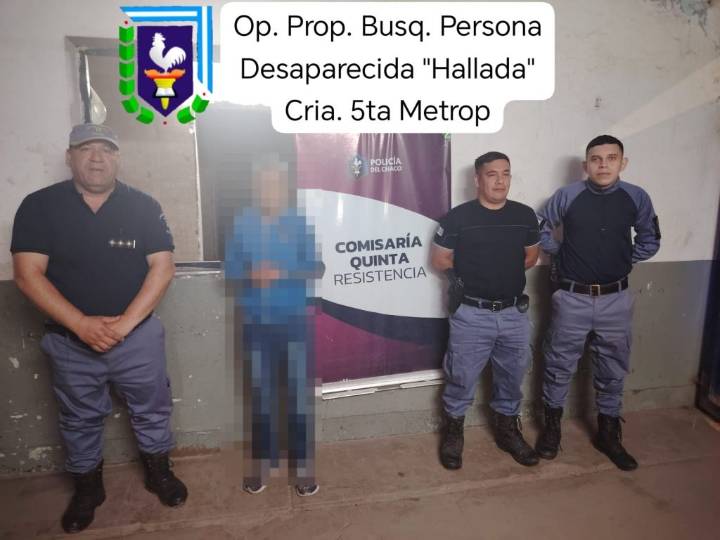 RESISTENCIA: Apareció Sana Y Salva Una Mujer Que Era Buscada