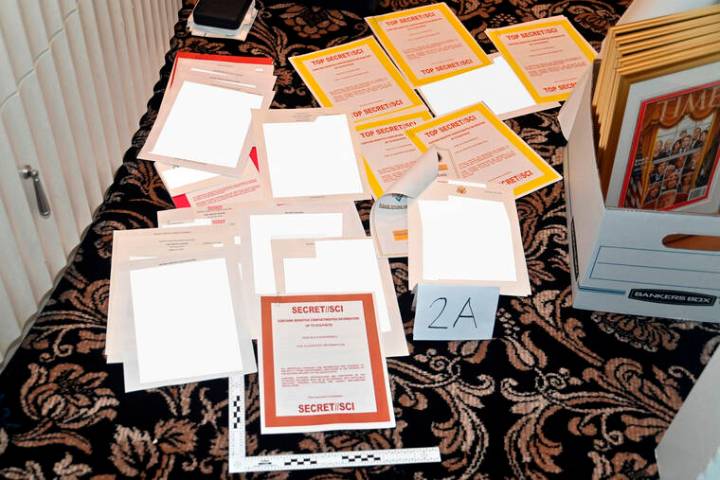 Fight over hidden report on Trump documents case goes to appeals court