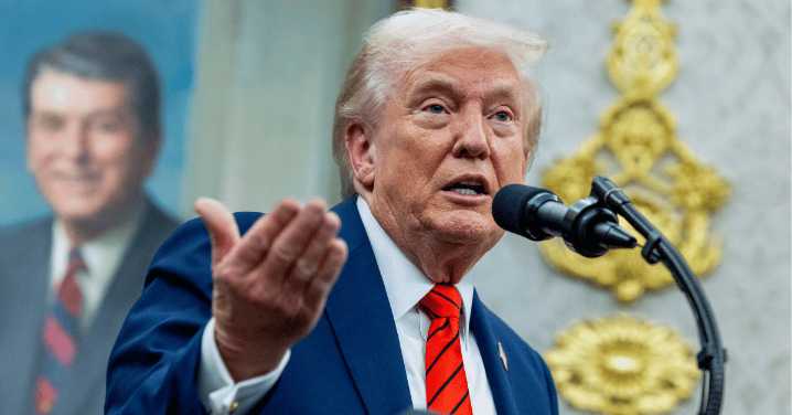 Trump Mocked Over 'Trying to Hide His Turkey Neck' in New TIME Cover