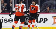 Trevor Zegras scores 2 goals and Flyers slip past Isles 4