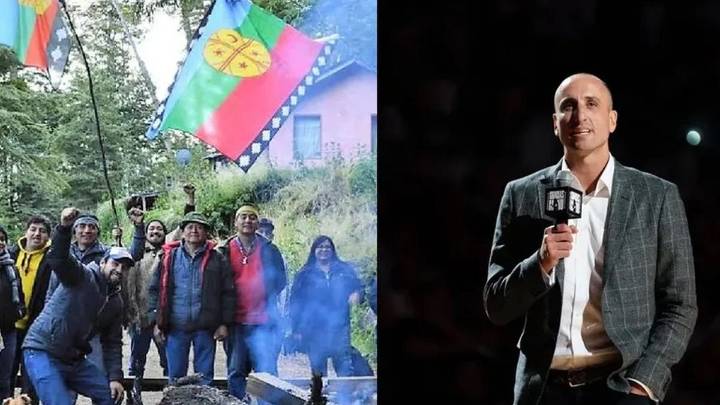 Ginóbili consiguió un fallo favorable por tierras que ocupan mapuches