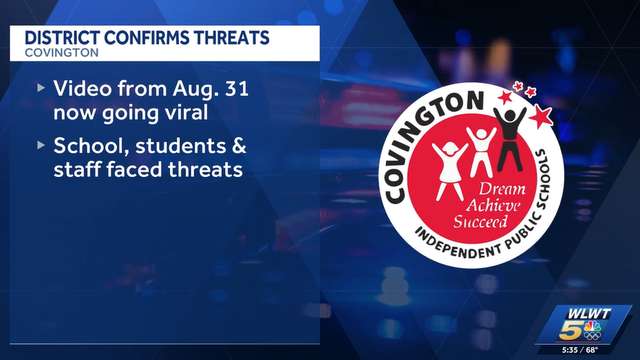 Covington schools addresses viral video, warns against violence threats