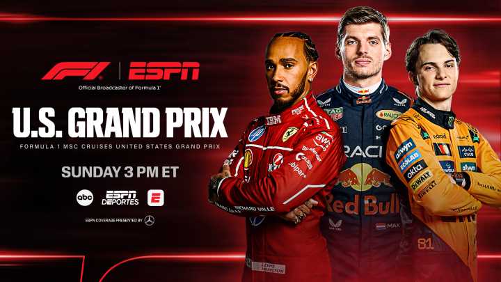 Formula 1 Returns to America: Sunday’s U.S. Grand Prix Live on ABC, ESPN App
