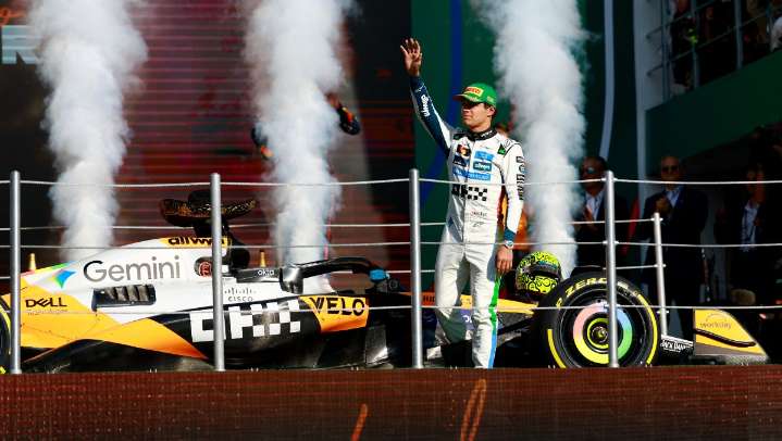 Lando Norris gana la carrera de F1 en CdMx