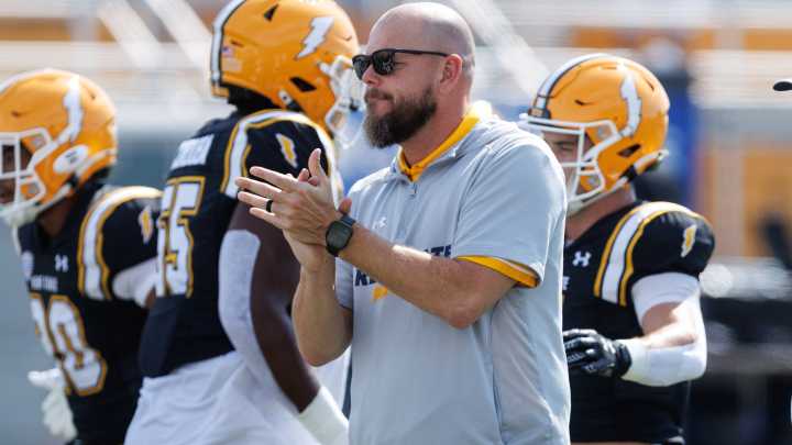 Watch as Kent State names Mark Carney head coach football coach