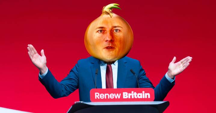Forget Liz lettuce as Health Secretary Wes Streeting says 'I'm an onion'