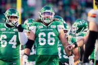 ‘I never expected it:’ Roughriders’ right guard Jacob Brammer surprised by West Division All