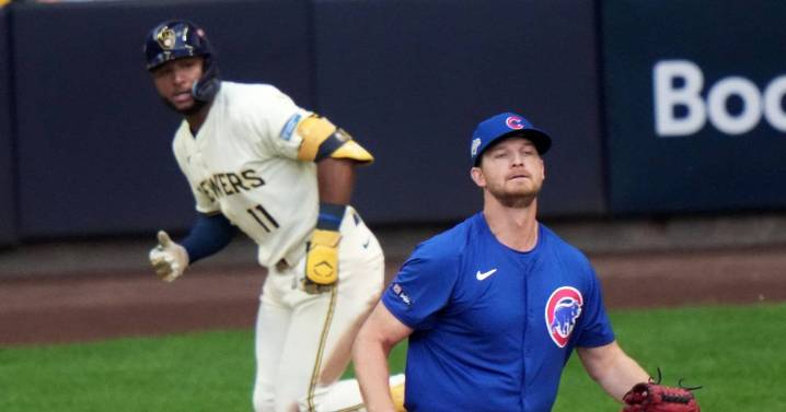 Cubs’ risky pitching decision backfires as Brewers roll in Game 1