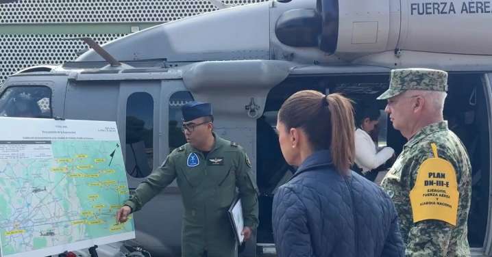 Sheinbaum supervisa apoyo en estados afectados por lluvias: “no vamos a dejar a nadie desamparado”