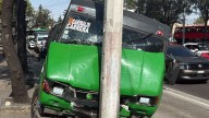 Choque de Microbús en Paseo de la Reforma Deja Al Menos 15 Personas Lesionadas