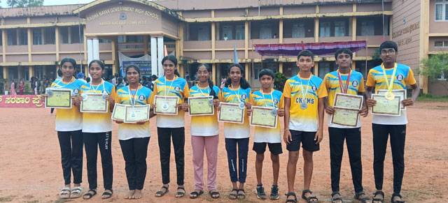 Christ king primary students qualify for taluk