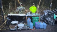 Ubicado y desmantelado laboratorio de heroína que producía 60 kg mensuales
