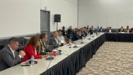 Pese a que el presidente Petro anunció su salida, Carlos Triana, director de la Policía, expuso en EE. UU. el compromiso del país en lucha anticrimen