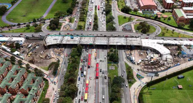 Nuevo paso elevado en la salida de Bogotá entrará en operación pronto: mejorará la movilidad