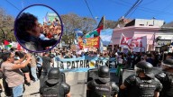 Javier Milei en Santa Fe: serios incidentes entre libertarios y militantes de izquierda en el acto del presidente