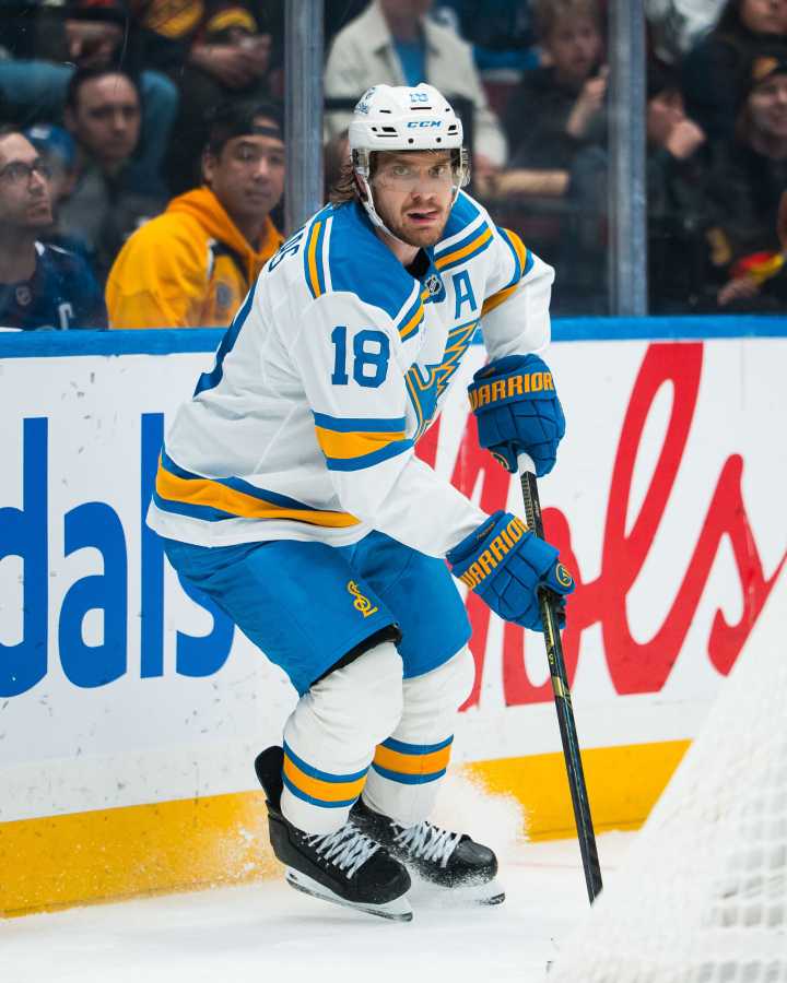 St. Louis Blues Missing Two Forwards for Pittsburgh Game