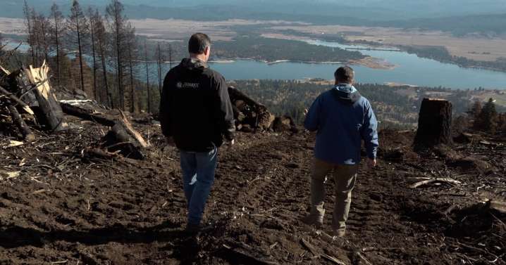 First look at the new Tamarack ski run created by the Rock Fire
