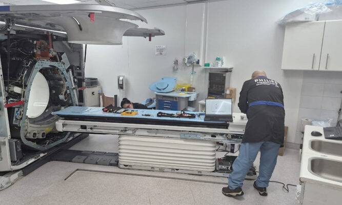 Hospital implementa planes de contingencia  ante falla en escáner de imagenología