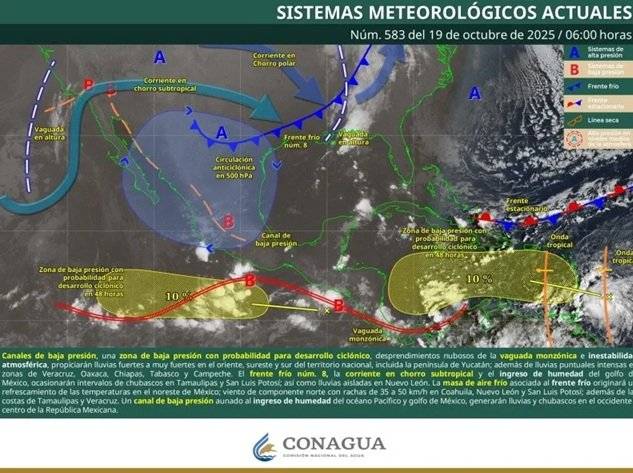 Frente frío 8 baja temperaturas en Chihuahua