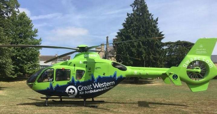 Air ambulance called as emergency services rush to Cheltenham town centre